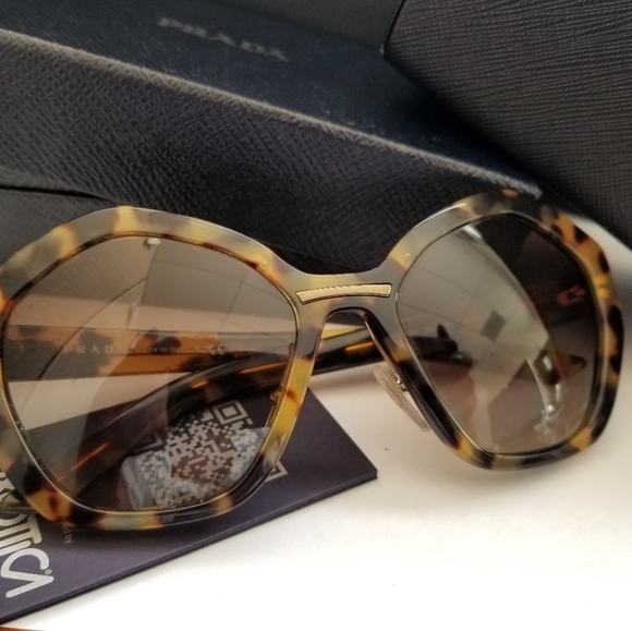 Prada Accessories - Prada soft round sunglasses